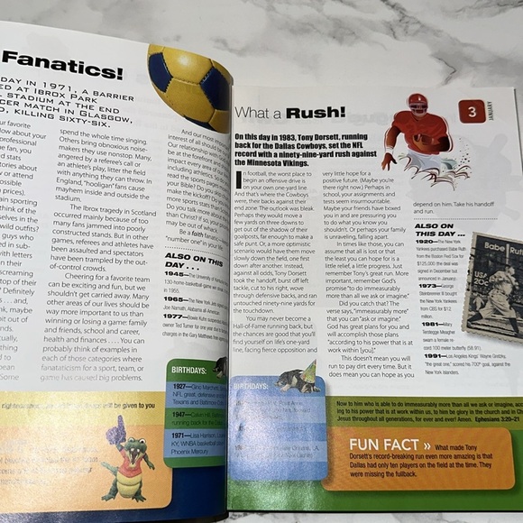 Sports Trivia Devotional Book - Picture 4 of 9